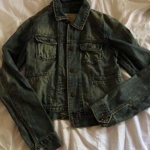 Abercrombie & Fitch Vintage Denim Jacket// Size: M